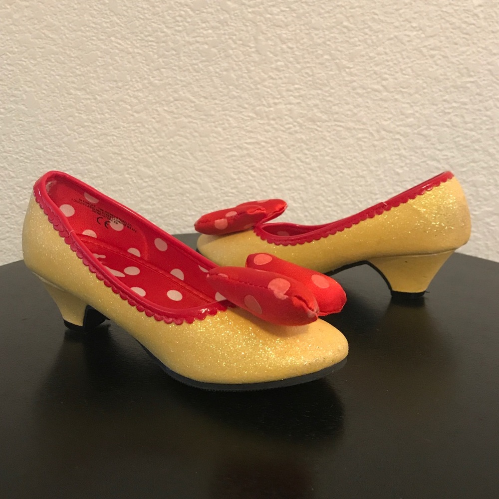 Girls Disney Minnie Mouse heels